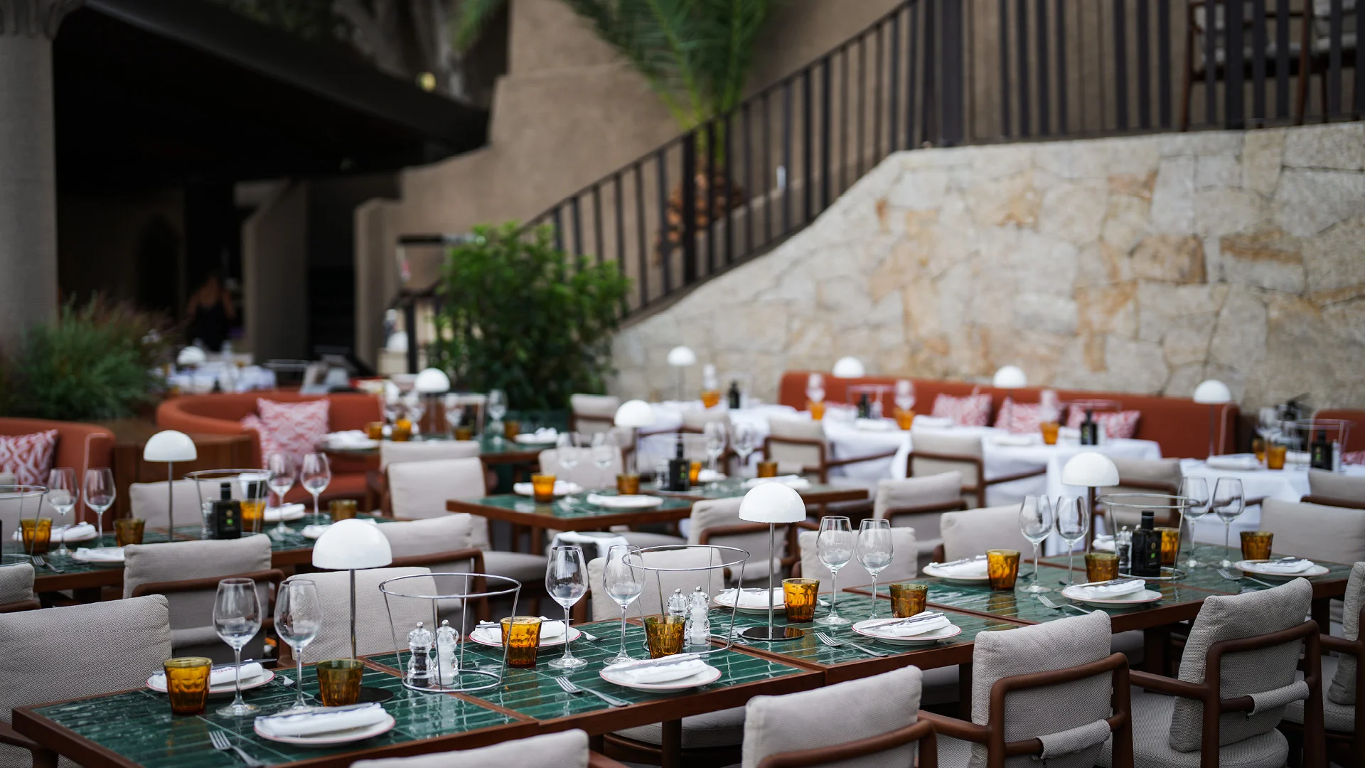 Vesta restaurant Twiga Porto Cervo terrace fine dining sea view